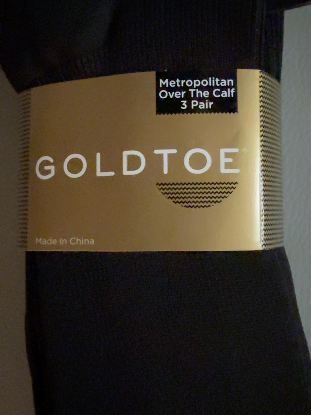GoldToe Metropolitan Over the Calf Dress Socks 3 Pack Brown NWT Men 10-13